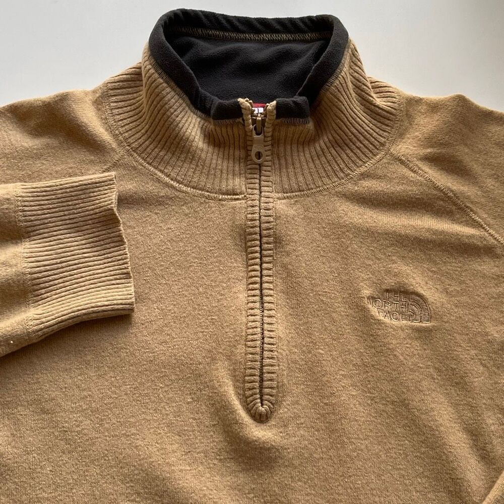 The North Face 1/4 Zip Sweater Sz. XL